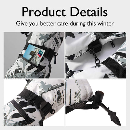 Guantes Impermeables De Esquí Para Nieve Para Hombres Y Mujeres Pantalla Tactil